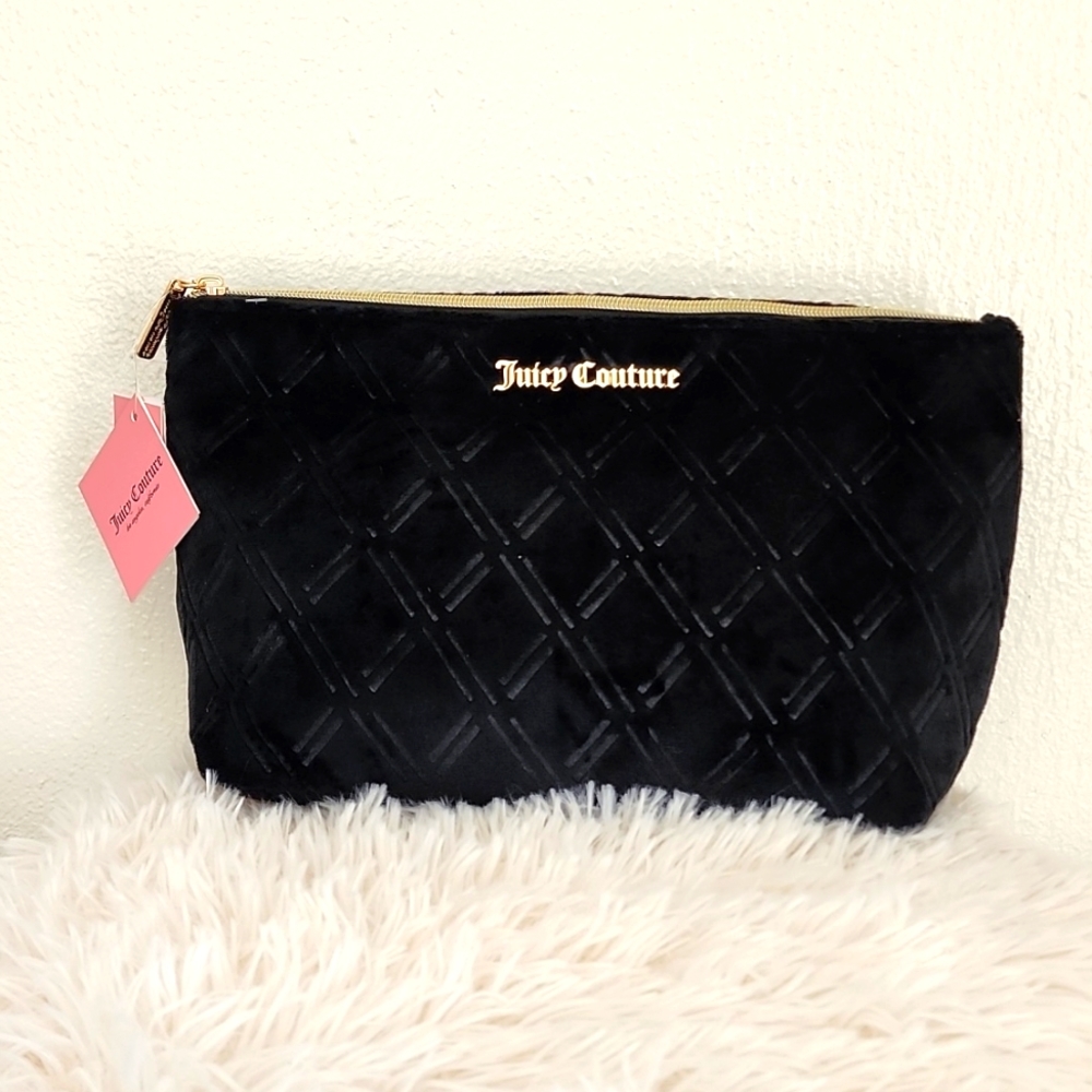 Juicy Couture Velour Cosmetic Bag